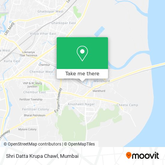 Shri Datta Krupa Chawl map