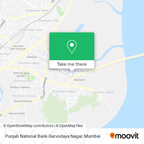 Punjab National Bank-Sarvodaya Nagar map