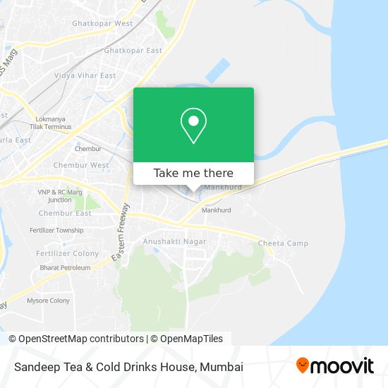Sandeep Tea & Cold Drinks House map