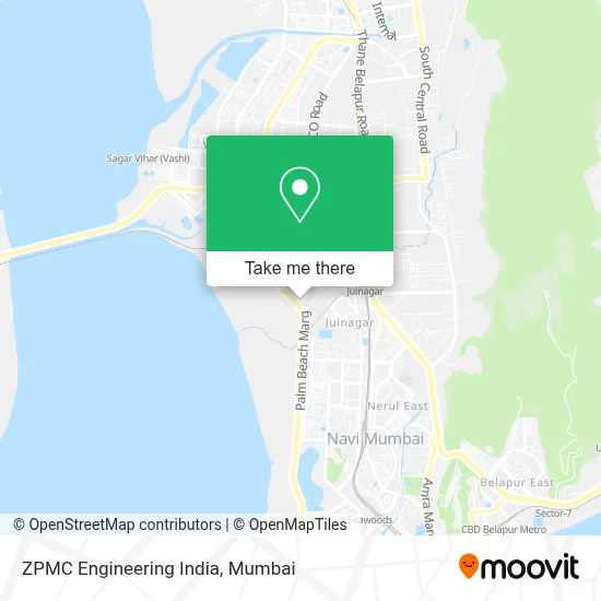 ZPMC Engineering India map