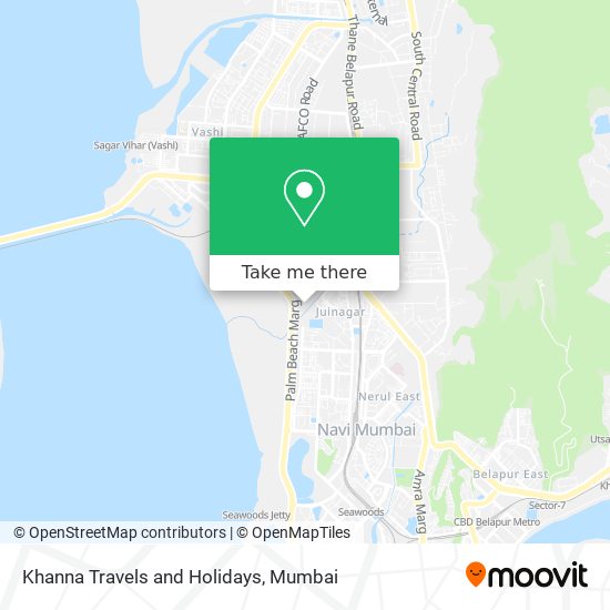 Khanna Travels and Holidays map