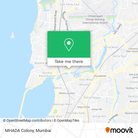 MHADA Colony map