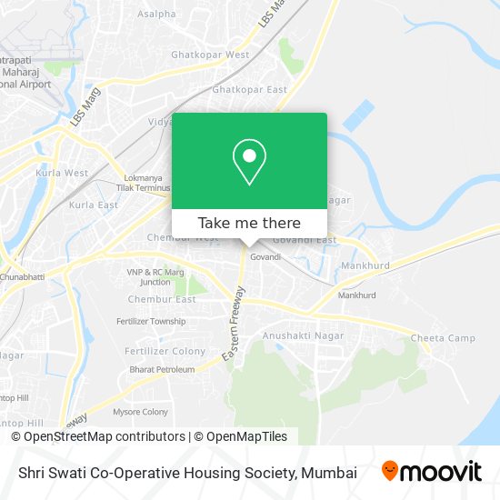 Shri Swati Co-Operative Housing Society map