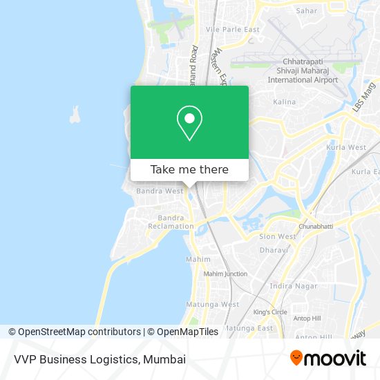 VVP Business Logistics map