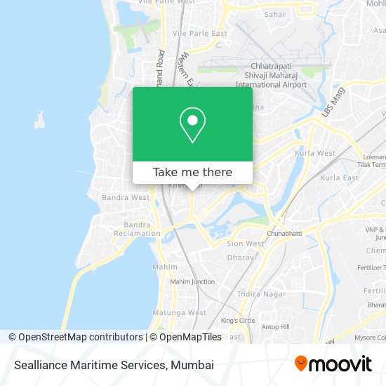 Sealliance Maritime Services map