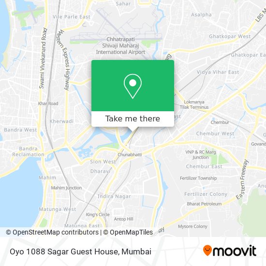 Oyo 1088 Sagar Guest House map