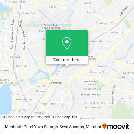 Mehboob Patel Yuva Samajik Seva Sanstha map