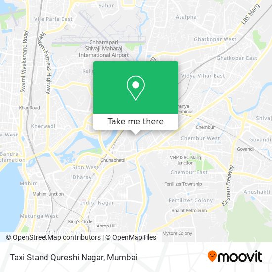 Taxi Stand Qureshi Nagar map