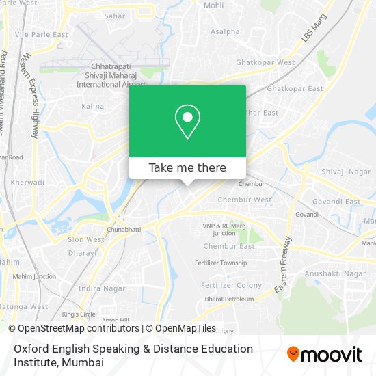 Oxford English Speaking & Distance Education Institute map