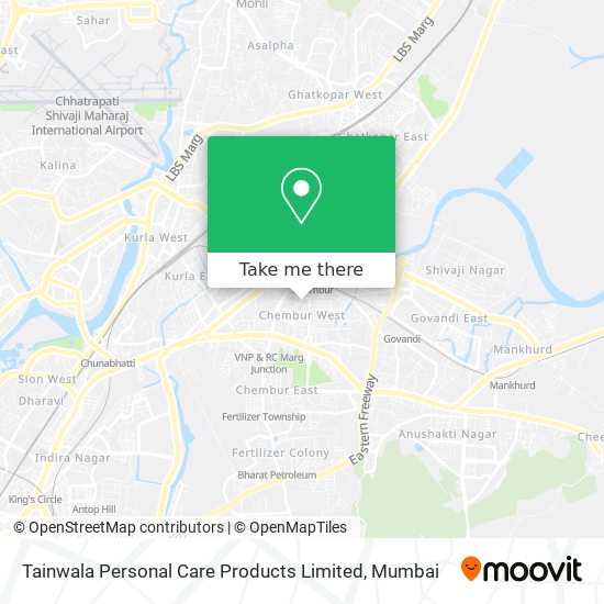 Tainwala Personal Care Products Limited map
