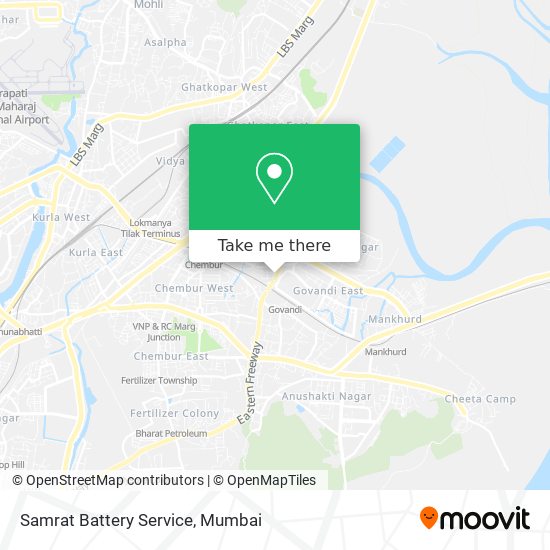 Samrat Battery Service map