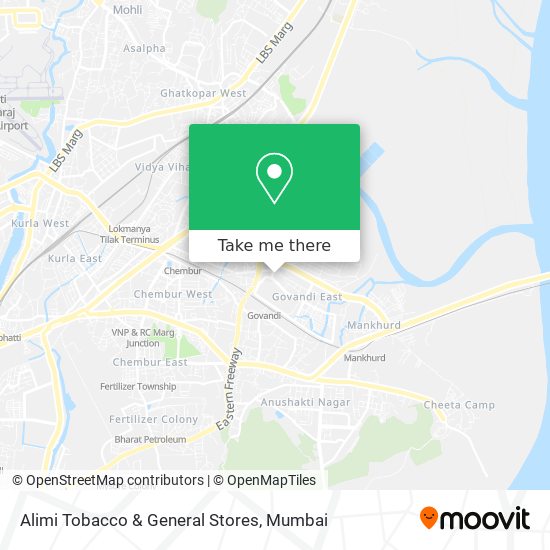 Alimi Tobacco & General Stores map