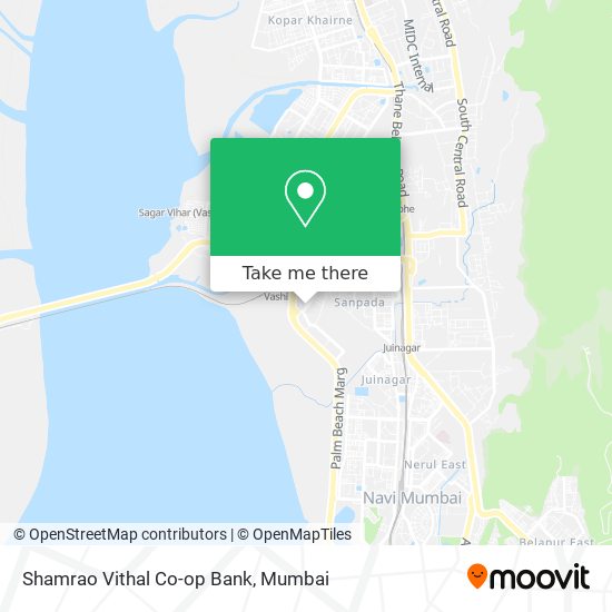 Shamrao Vithal Co-op Bank map
