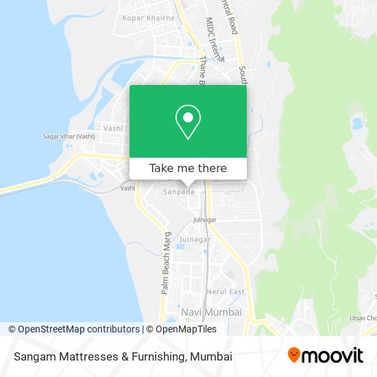 Sangam Mattresses & Furnishing map