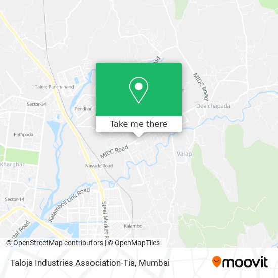 Taloja Industries Association-Tia map