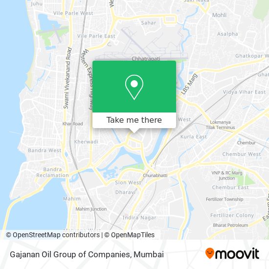 Gajanan Oil Group of Companies map