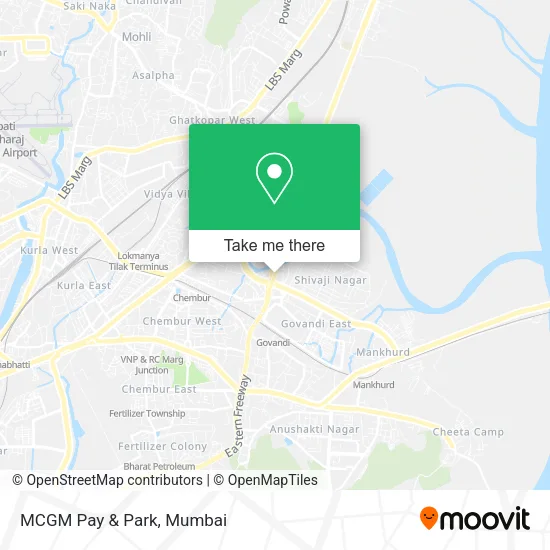 MCGM Pay & Park map