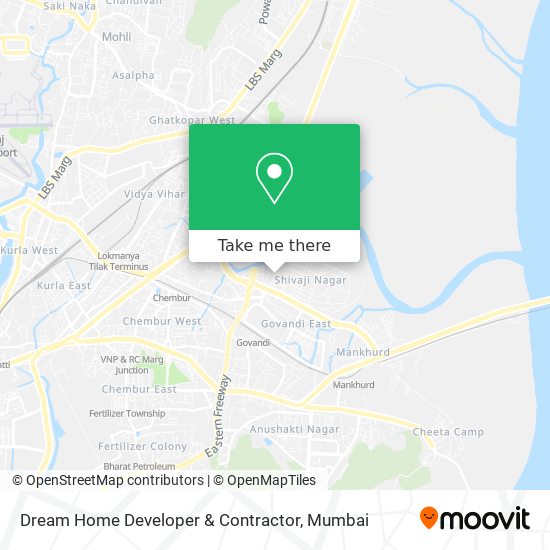 Dream Home Developer & Contractor map