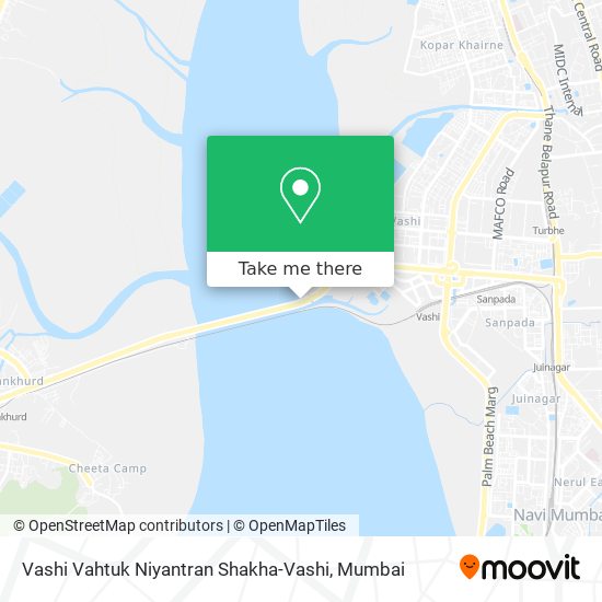 Vashi Vahtuk Niyantran Shakha-Vashi map