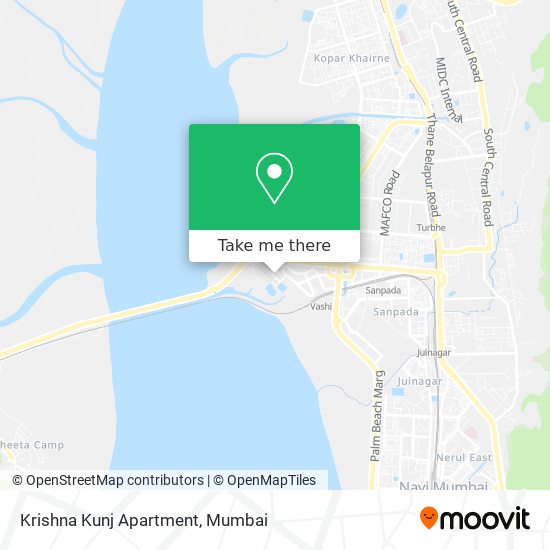 Krishna Kunj Apartment map