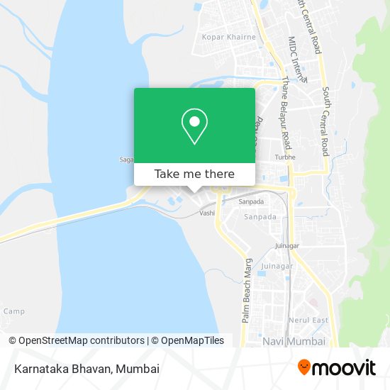 Karnataka Bhavan map