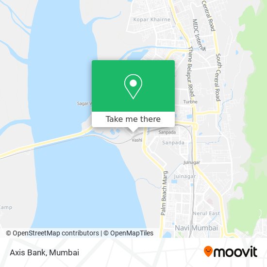 Axis Bank map