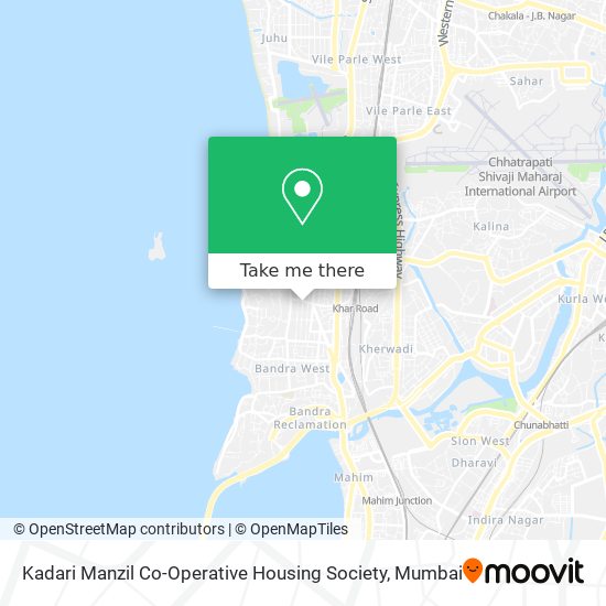 Kadari Manzil Co-Operative Housing Society map