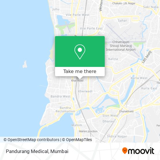 Pandurang Medical map