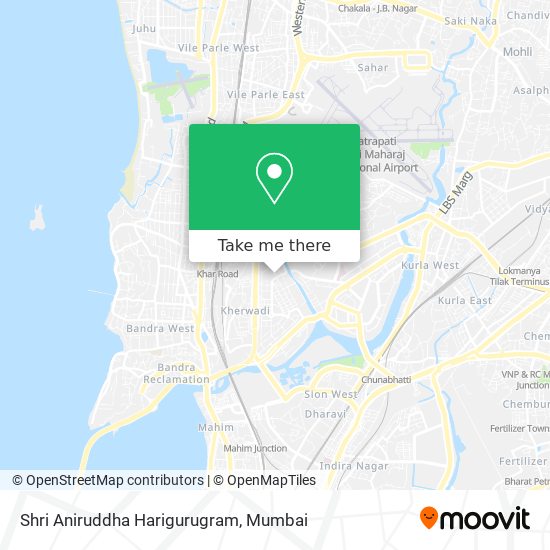 Shri Aniruddha Harigurugram map