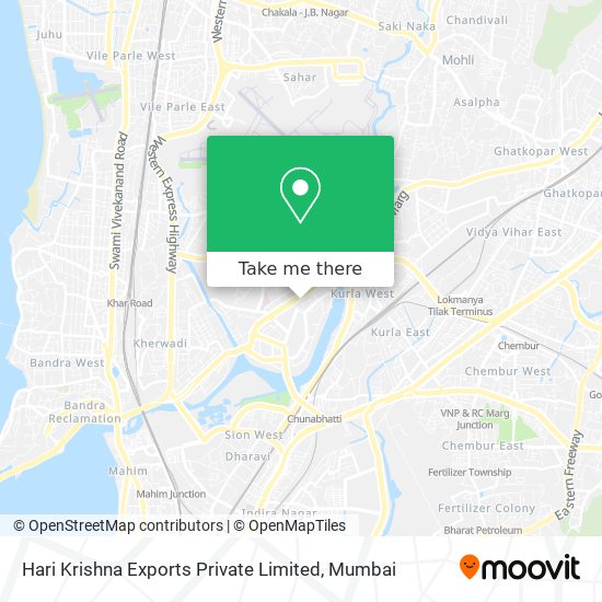 Hari Krishna Exports Private Limited map