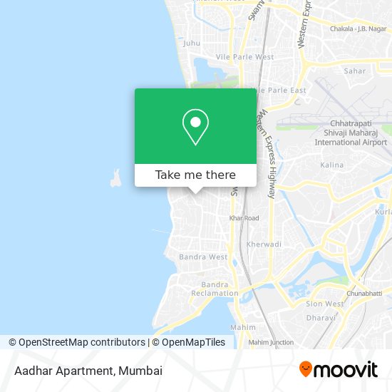 Aadhar Apartment map