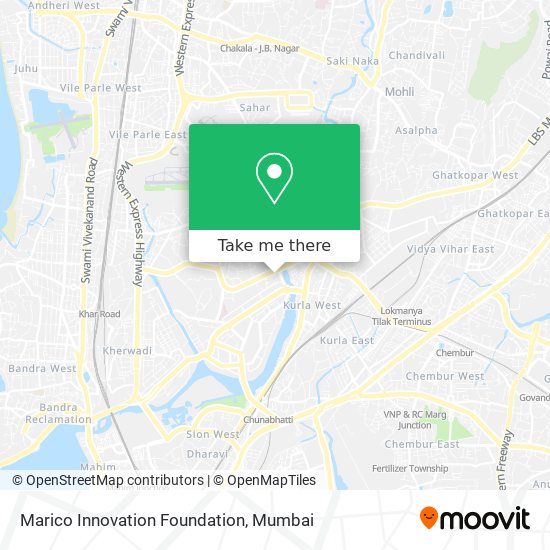 Marico Innovation Foundation map