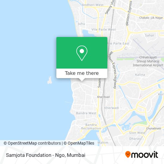 Samjota Foundation - Ngo map