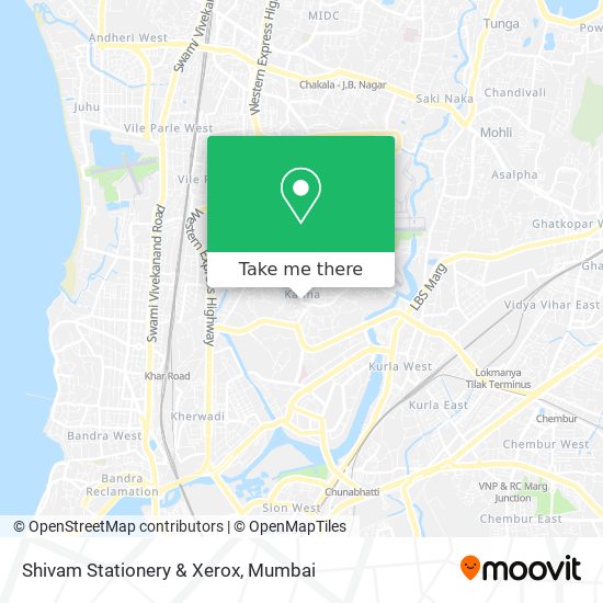 Shivam Stationery & Xerox map