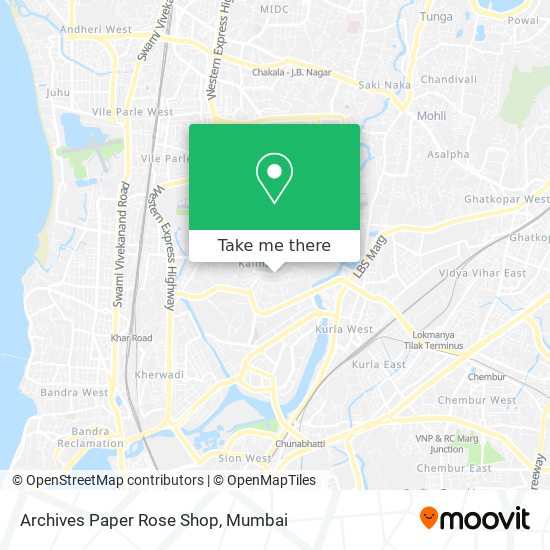 Archives Paper Rose Shop map