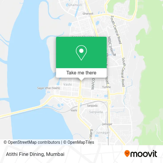 Atithi Fine Dining map