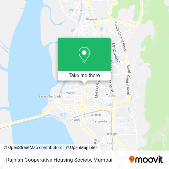 Rajnish Co op HSG Society map
