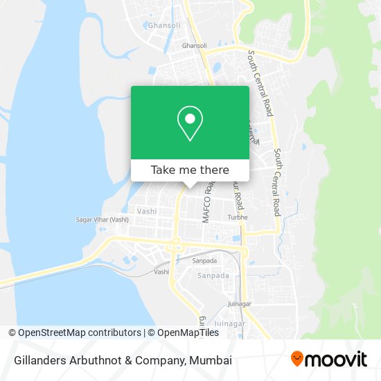 Gillanders Arbuthnot & Company map