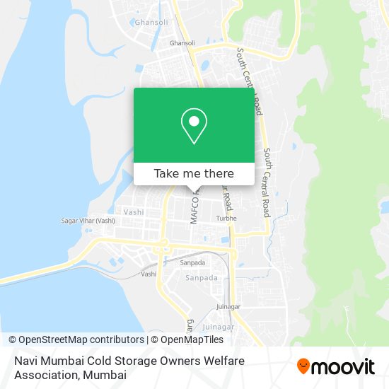 Navi Mumbai Cold Storage Owners Welfare Association map