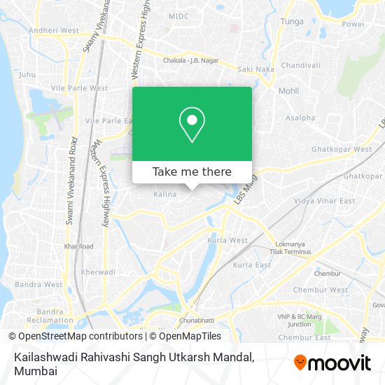 Kailashwadi Rahivashi Sangh Utkarsh Mandal map