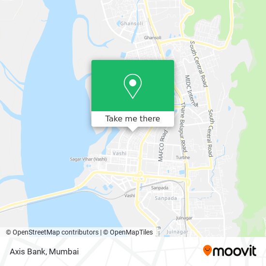 Axis Bank map