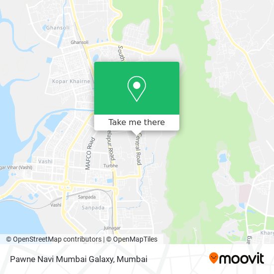 Pawne Navi Mumbai Galaxy map