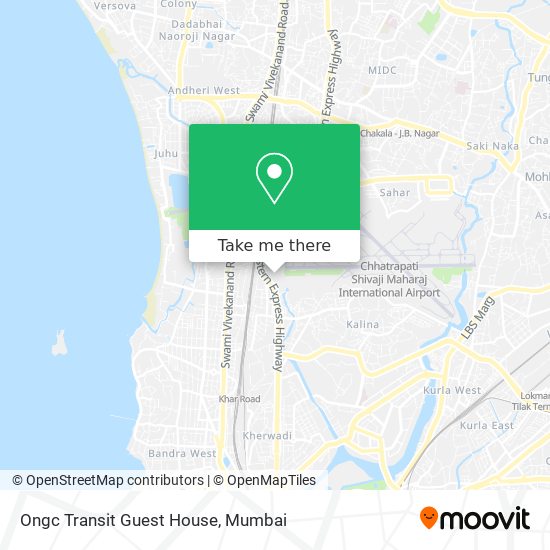 Ongc Transit Guest House map