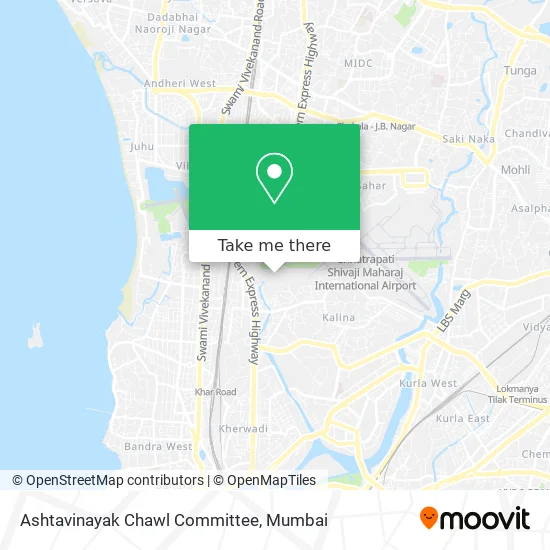 Ashtavinayak Chawl Committee map