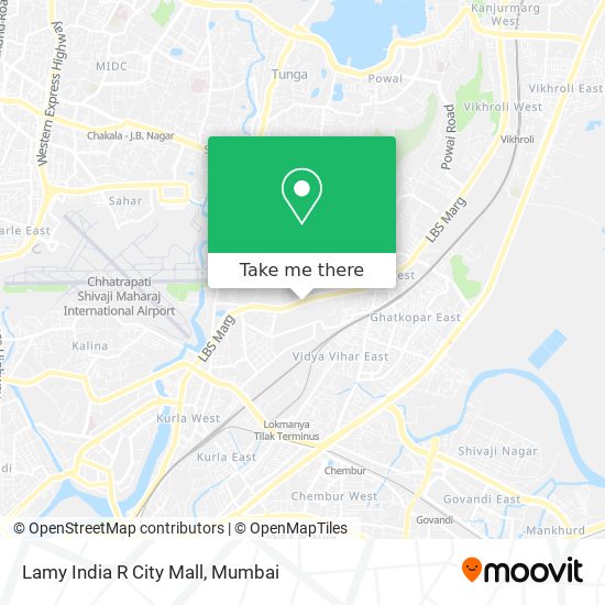 Lamy India R City Mall map