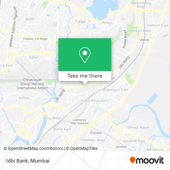 Idbi Bank map