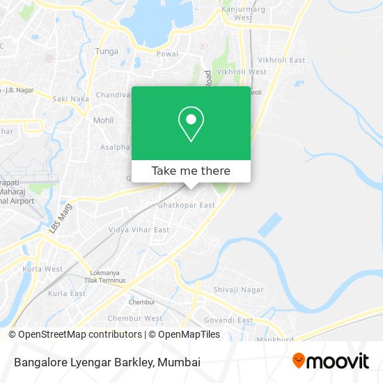 Bangalore Lyengar Barkley map