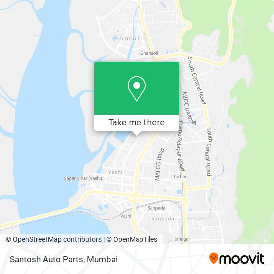 Santosh Auto Parts map