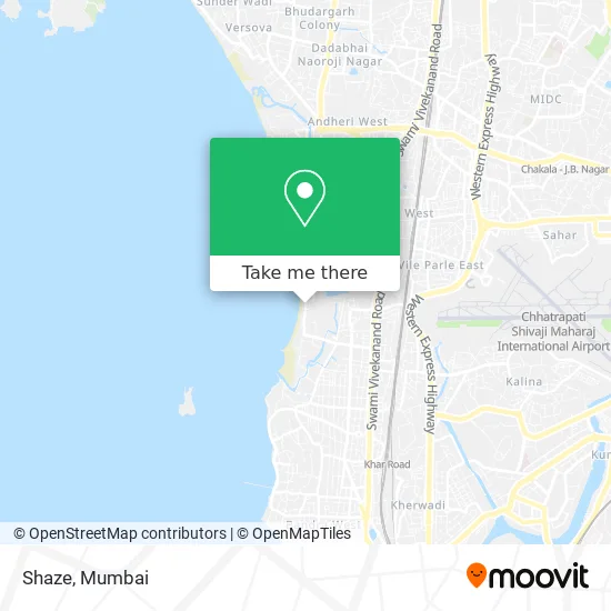 Shaze map