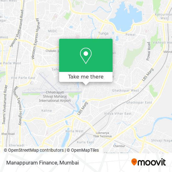 Manappuram Finance map